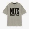 Essentials Nets Tee -Fearless Fashion House 125AL244105F ESSENTIALS TEE NETS WARM HEATHER 1