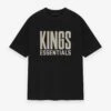 Essentials Kings Tee -Fearless Fashion House 125AL244108F ESSENTIALS TEE KINGS BLACK 1