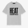 Essentials Heat Tee -Fearless Fashion House 125AL244302F HEAT ESSENTIALS TEE LIGHT HEATHER 1