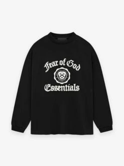 Essentials Heavy Longsleeve Tee -Fearless Fashion House 125HO242010F HEAVYLONGSLEEVETEE BLACK 1
