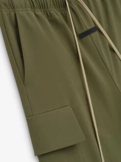 Essentials Bonded Nylon Field Pant -Fearless Fashion House 130BT244595F BONDED NYLON FIELD PANT MILITARY 3
