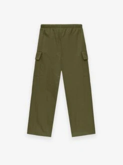 Essentials Textured Nylon Field Pant -Fearless Fashion House 130BT244805F TEXTURED NYLON FIELD PANT MILITARY 2