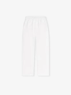 Essentials Womens Relaxed Fleece Sweatpant 10 Essentials Womens Relaxed Fleece Sweatpant -Fearless Fashion House 130SP255670FW WOMENS RELAXED SWEATPANT CLOUD WHITE 2