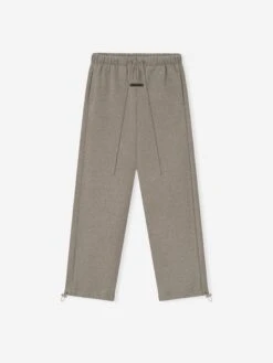 Essentials Relaxed Fleece Sweatpant With Piping 11 Essentials Relaxed Fleece Sweatpant With Piping -Fearless Fashion House 130SP258060F RELAXED FLEECE SWEATPANT WITH PIPING HOMESTEAD HEATHER TONAL PIPING 1