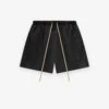 Essentials Textured Nylon Soccer Short -Fearless Fashion House 160BT244440F TEXTURED NYLON SOCCER SHORT BLACK 1