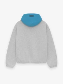 Essentials Sky Hoodie -Fearless Fashion House 192AL246309F SKY ESSENTIALS HOODIE LIGHT HEATHER BLUE 2