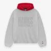 Essentials Hawks Hoodie 1 Essentials Hawks Hoodie -Fearless Fashion House 192AL246509F HAWKS HOODIE LIGHT HEATHER RED 1