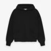 Essentials Classic Hoodie -Fearless Fashion House 192AS252050F CLASSIC FIT FLEECE HOODIE JET BLACK 1
