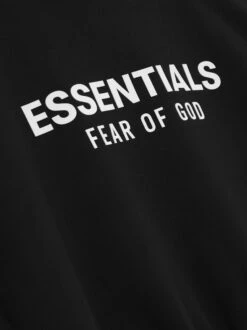 Essentials Classic Hoodie -Fearless Fashion House 192AS252050F CLASSIC FIT FLEECE HOODIE JET BLACK 3