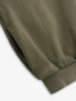 Essentials Heavy Fleece Turtleneck -Fearless Fashion House 192BT246225F HEAVY FLEECE TURTLENECK MILITARY 3