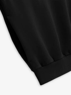 Essentials Heavy Fleece Crewneck -Fearless Fashion House 192BT246230F HEAVY FLEECE CREWNECK BLACK 3