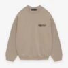 Essentials Fleece Crewneck -Fearless Fashion House 192HO246267F FLEECECREWNECK DESERTSAND 1
