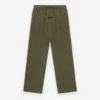 Essentials Womens Waffle Relaxed Pant -Fearless Fashion House 192HO247315FW WAFFLERELAXEDPANT MILITARY 1