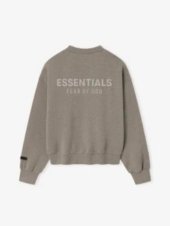 Essentials Classic Fleece Crewneck 8 Essentials Classic Fleece Crewneck -Fearless Fashion House 192SP252040F CLASSIC FIT FLEECE CREWNECK HOMESTEAD HEATHER 2
