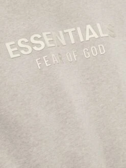 Essentials Classic Fleece Hoodie -Fearless Fashion House 192SP252050F CLASSIC FIT FLEECE HOODIE HEATHER STONE 3