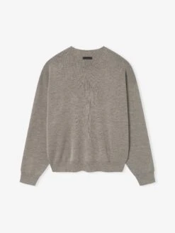 Essentials Merino Crewneck Sweater -Fearless Fashion House 192SP256490F MERINO LONG SLEEVE CREWNECK SWEATER HOMESTEAD HEATHER 2