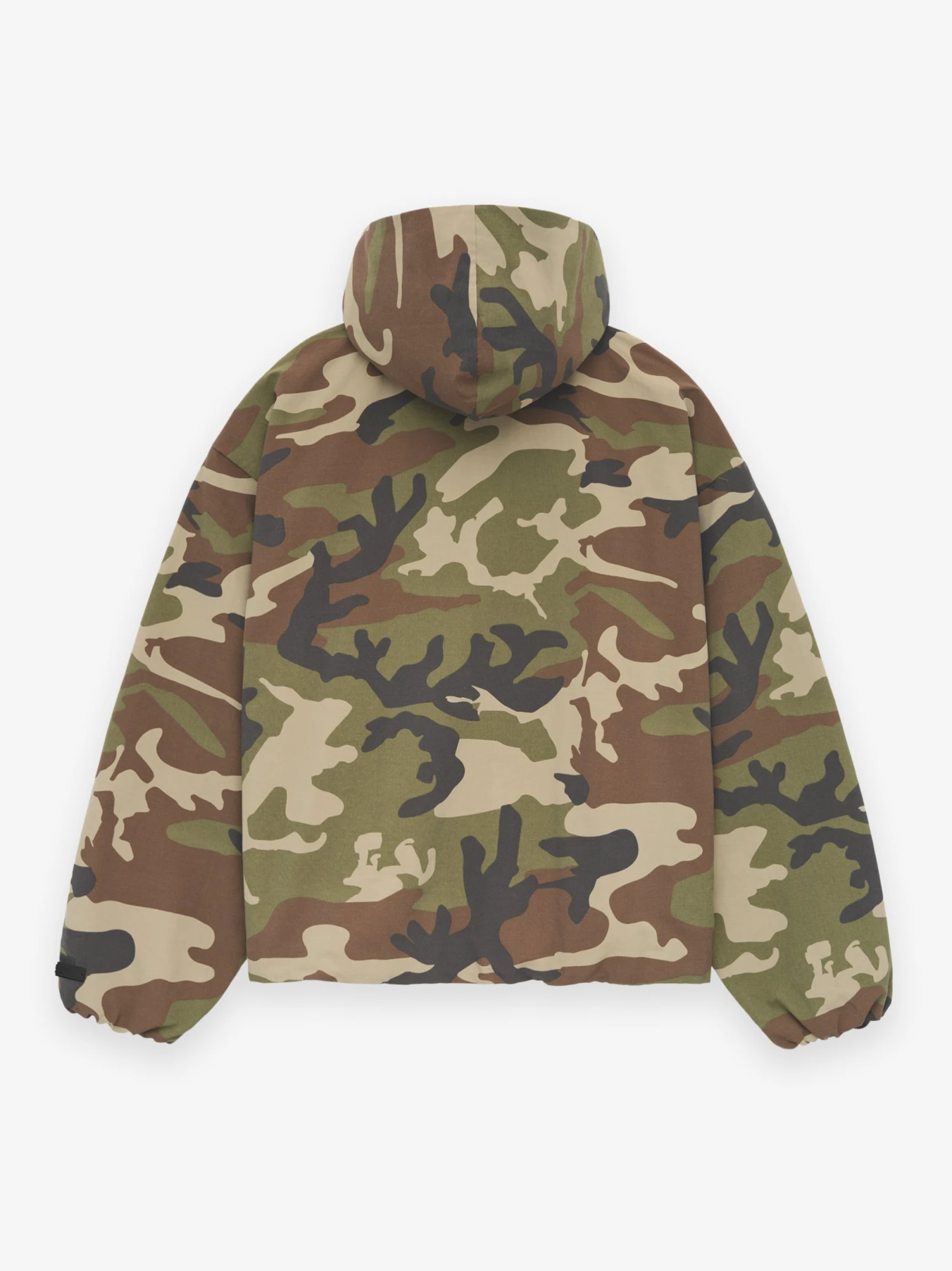 Essentials Military Nylon Hooded Anorak 4 Essentials Military Nylon Hooded Anorak - Image 2
