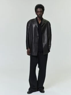 Fear Of God Leather Relaxed Blazer