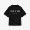 Essentials Kids Heavy Crewneck Tee 1 Essentials Kids Heavy Crewneck Tee -Fearless Fashion House 785BT241290K HEAVY CREWNECK TEE BLACK 1