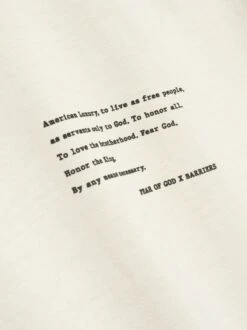 Fear Of God Cream "American Luxury" S/S Tee -Fearless Fashion House AMERICAN LUXURY SS TEE CREAM 4