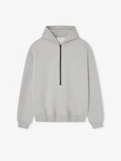 Fear Of God Athletics Half Zip Hoodie -Fearless Fashion House AthleticHalfzipHoodie FG25FW12 123FLC 054 MelangeGrey 1