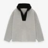 Fear Of God Merino Boucle Polo Hoodie