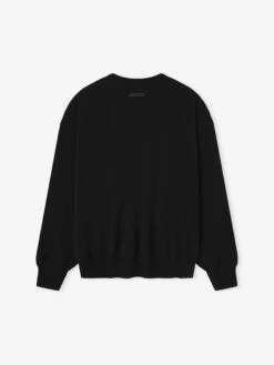 Fear Of God Cashmere Crewneck -Fearless Fashion House CashmereCrewneck FG25FW20 206CAS 001 Black 2