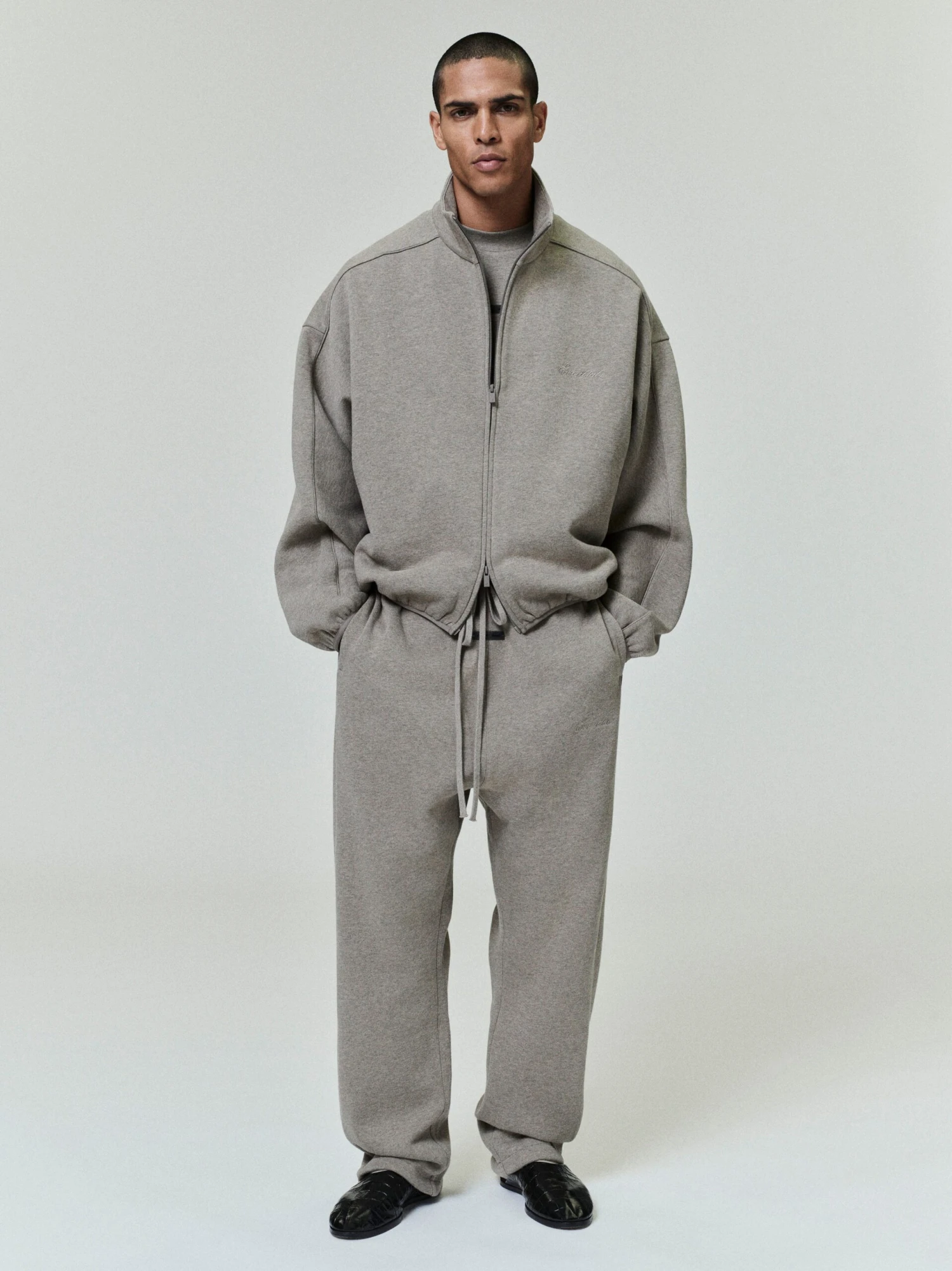 Essentials Relaxed Fleece Sweatpant With Piping 3 Essentials Relaxed Fleece Sweatpant With Piping