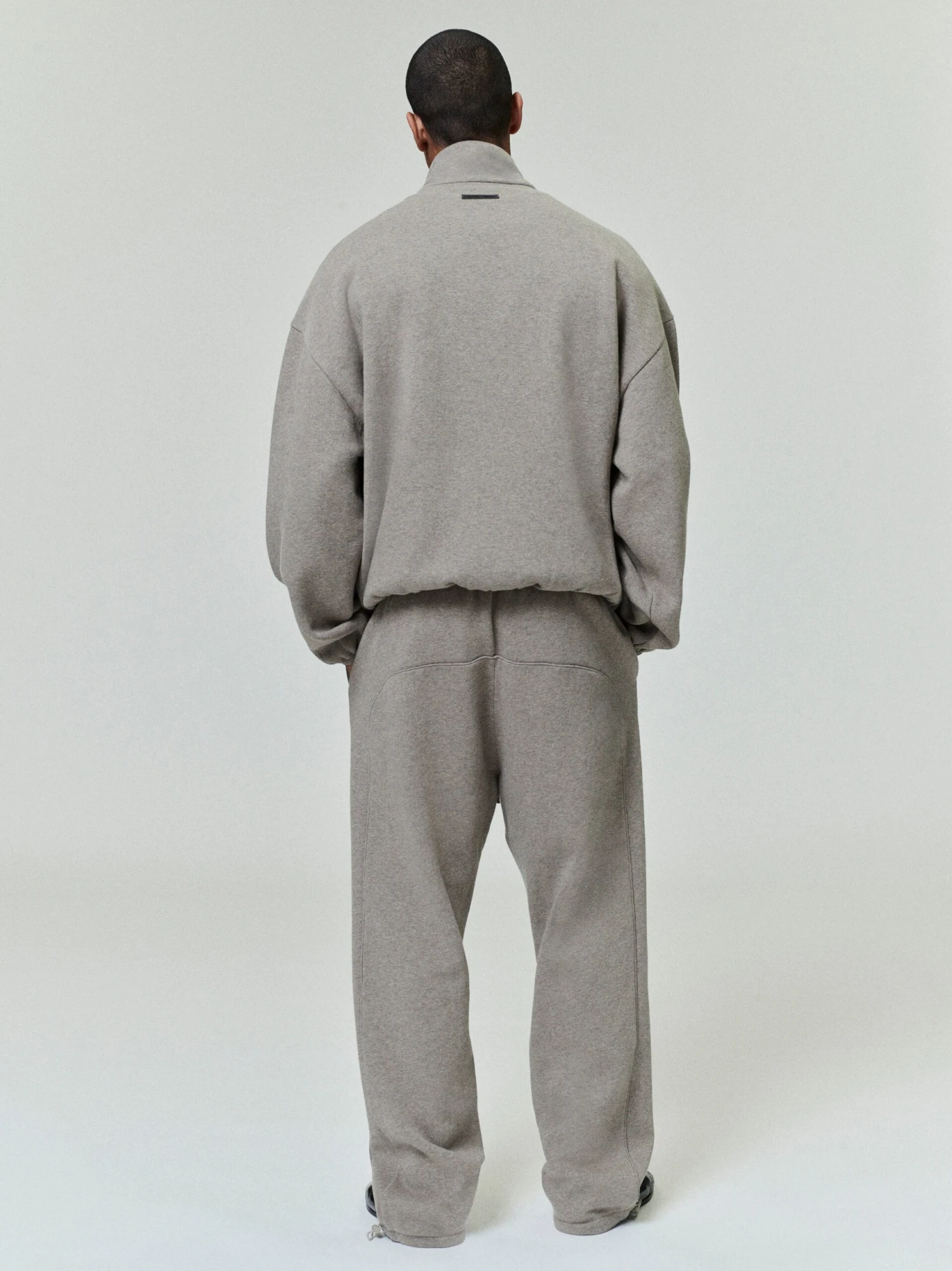 Essentials Relaxed Fleece Sweatpant With Piping 5 Essentials Relaxed Fleece Sweatpant With Piping - Image 3