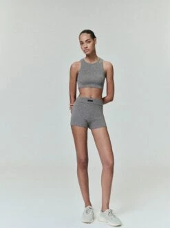 Essentials Womens Soft Rib Knit Boxer -Fearless Fashion House ED1SP25 W22 V2 3111 a0d4e12f 4e71 41cc 97bb f1d3800121cb