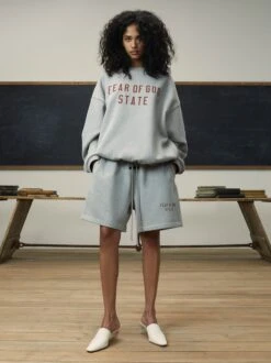 Essentials Fleece Soccer Short -Fearless Fashion House ESS PDP CROPS 0025 ESSENTIALS FA24 D1 L32 1624 V1 33aa48fb 829d 49f1 908b a5ab0e819efe