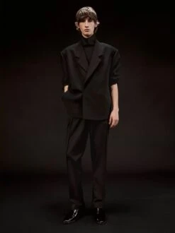 Fear Of God Wool Gabardine Classic Blazer -Fearless Fashion House ETERNAL2025LOOK24 3 4Crops