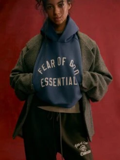 Essentials Women's Fleece Cropped Hoodie