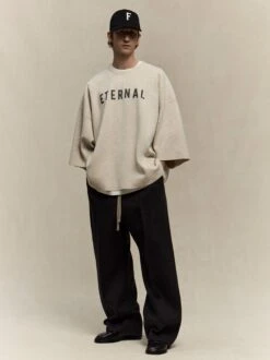 Fear Of God Eternal Knit Tee -Fearless Fashion House Eternal V2 LOOK 05 000346 3 4Crops f04d3b2c 55d7 4aba 87b0 cd0e3dd5d8cb