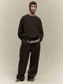 Fear Of God Fine Knit Henley -Fearless Fashion House Eternal V2 LOOK 20 001199 3 4Crops