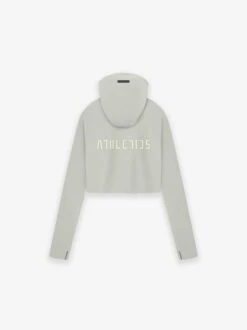 Womens Base Layer Crop Hoodie -Fearless Fashion House F23FOGAW077 WOMENS HOODED TOP SESAME 2 8c380c22 5135 441f 876f cce99c1f4486