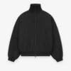 Fear Of God Cotton Wool High Neck Jacket -Fearless Fashion House FG24FW30 025CWT HIGH NECK JACKET BLACK 1 1909fc60 7b96 4701 a1c9 ec4dbdb4e1f2
