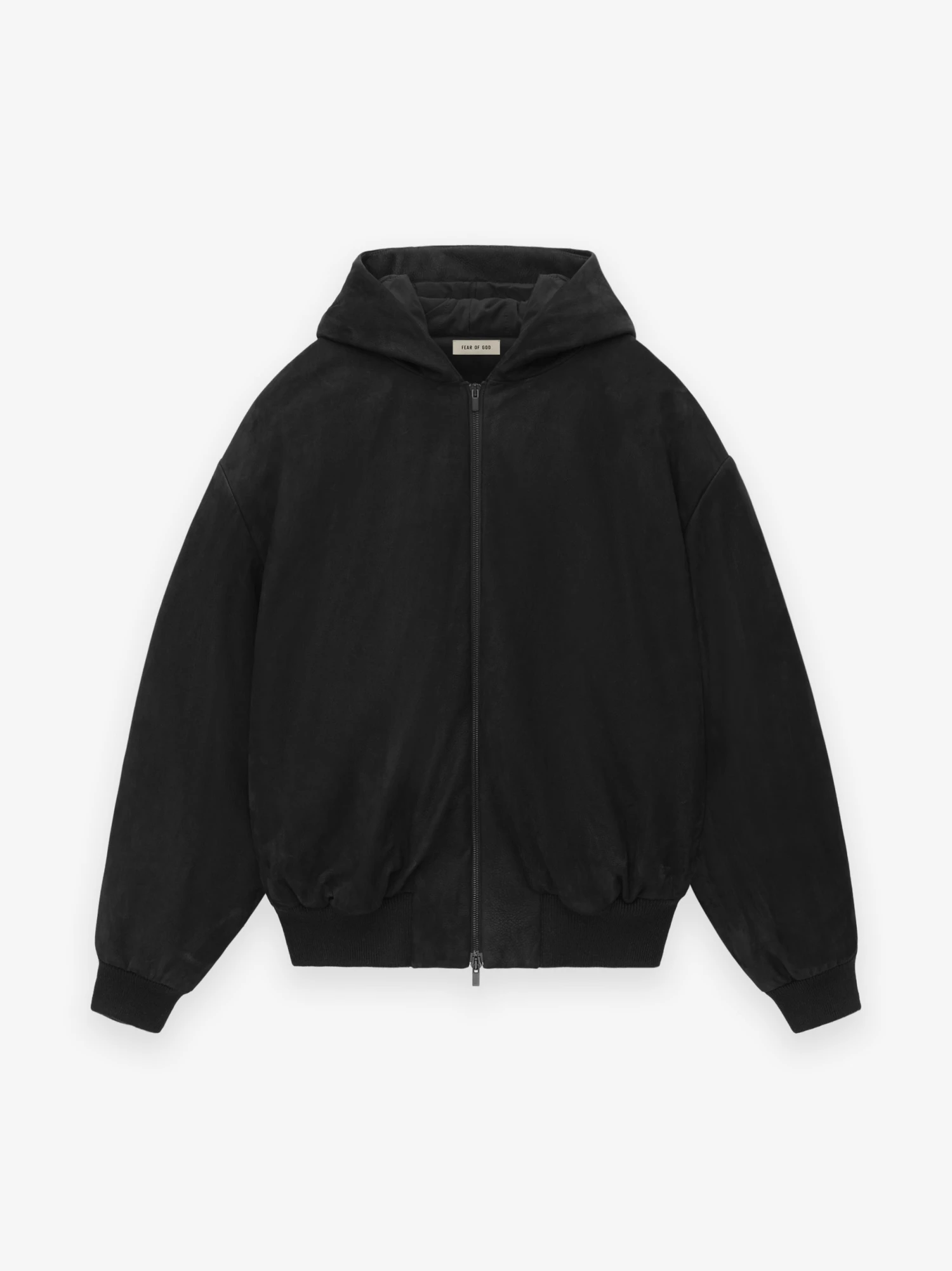 Fear Of God Leather Hooded Bomber 3 Fear Of God Leather Hooded Bomber