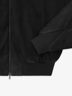 Fear Of God Leather Hooded Bomber 9 Fear Of God Leather Hooded Bomber -Fearless Fashion House FG24FW30 607NUB LEATHER HOODED BOMBER BLACK 4