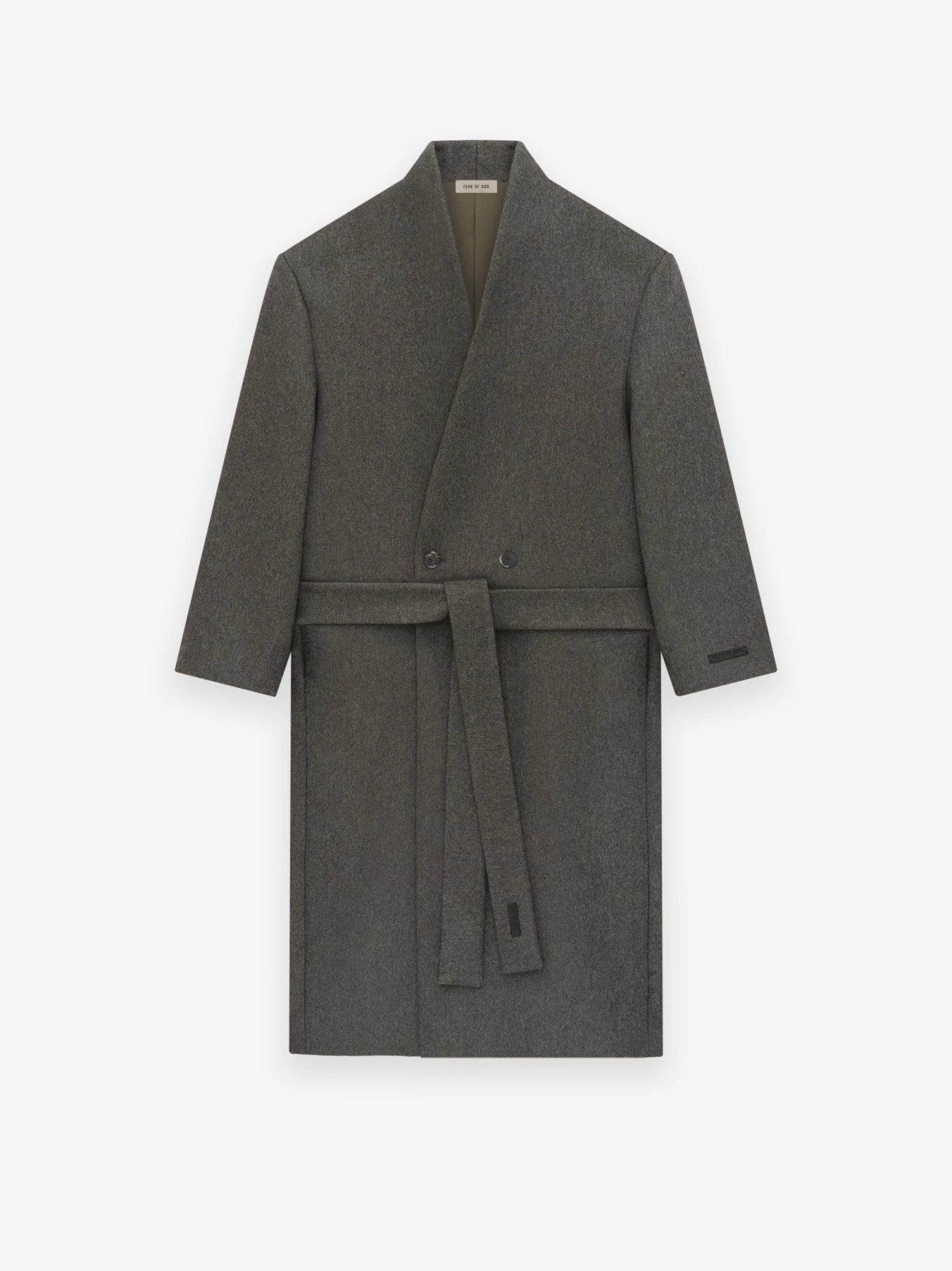 Fear Of God Military Wool Lapelless Coat 5 Fear Of God Military Wool Lapelless Coat - Image 3