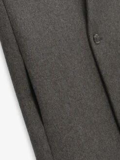 Fear Of God Military Wool Lapelless Coat 11 Fear Of God Military Wool Lapelless Coat -Fearless Fashion House FG24FW30 624MIW LAPELLESS COAT DARK OLIVE 4