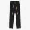 Fear Of God Nubuck Leather Forum Pants -Fearless Fashion House FG24FW40 343NUB LEATHER FORUM PANTS BLACK 1