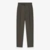 Fear Of God Wool Gabardine 8th Trouser -Fearless Fashion House FG24FW40 643GRB 8TH TROUSERS WOOD 1