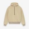 Fear Of God Fleece Half Zip Hoodie -Fearless Fashion House FG24FW50 1006FLC HALF ZIP HOODIE DUNE 1 ab06c75b a576 44b6 9d72 8a2a536a9d7a