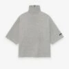 Fear Of God Wool Canvas High Neck Short Sleeve Shirt 1 Fear Of God Wool Canvas High Neck Short Sleeve Shirt -Fearless Fashion House FG24FW50 10141WCA HIGH NECK SHORT SLEEVE SHIRT PARIS SKY 1