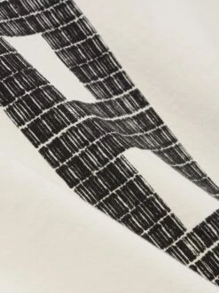 Fear Of God 8 Tee -Fearless Fashion House FG24FW50 101558BHWJ SHORT SLEEVE TEE 8 BLACK PRINT CREAM 3