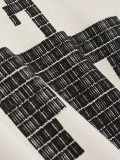 Fear Of God Thunderbird Tee -Fearless Fashion House FG24FW50 10155EBHWJ SHORT SLEEVE TEE EAGLE BLACK PRINT CREAM 3