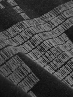 Fear Of God French Terry Thunderbird Hoodie -Fearless Fashion House FG24FW50 8205EGTER OVERLAPPED HOODIE EAGLE GREY PRINT BLACK 4