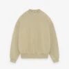 Fear Of God French Terry Crewneck Sweatshirt -Fearless Fashion House FG24FW50 821TER CREWNECK SWEATSHIRT DUNE 1