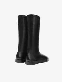 Fear Of God Leather Stretch Boot -Fearless Fashion House FG24FW80 8024BOX STRETCH BOOT BLACK 3